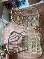 Bamboe stoelen, Overige materialen, Vintage hip, Gebruikt, Ophalen of Verzenden