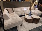 Salontafel set Rond mangobruin & Marmer stijlvol en tijdloos, Huis en Inrichting, Tafels | Salontafels, Ophalen, 100 tot 150 cm