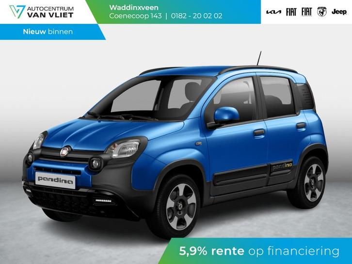 Fiat Panda Hybrid Pandina | Airco | Cruise | PDC | Apple Car, Auto's, Fiat, Bedrijf, Te koop, Panda, ABS, Airbags, Airconditioning