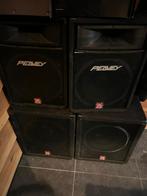 Geluidsinstallatie peavey met versterker en mengpaneel, Ophalen of Verzenden, Zo goed als nieuw, 120 watt of meer, Overige merken