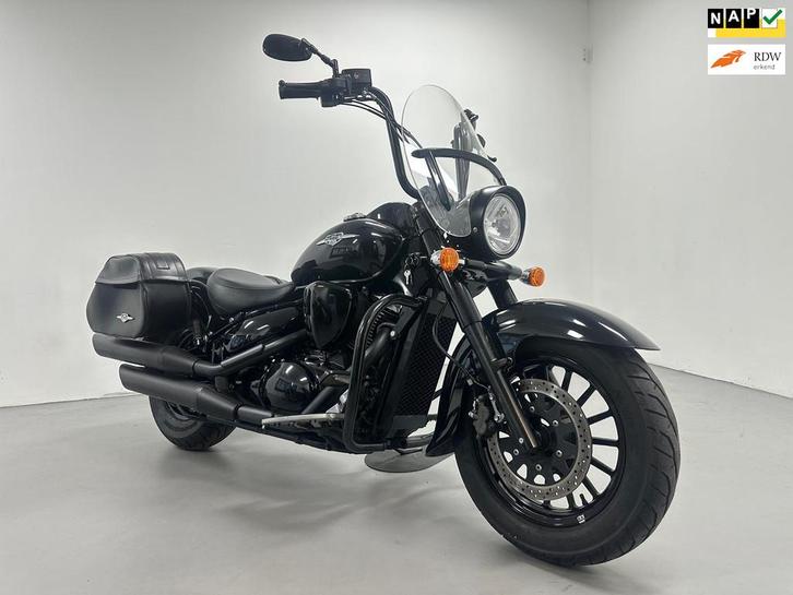 Suzuki Chopper C 800B Intruder Black Edition*Dealer onderhou, Motoren, Motoren | Suzuki, Bedrijf, Chopper, meer dan 35 kW, Sportuitlaat