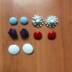 Vintage oorbellen, Sieraden, Tassen en Uiterlijk, Oorbellen, Ophalen of Verzenden, Zo goed als nieuw, Overige materialen, Knopjes of Stekers