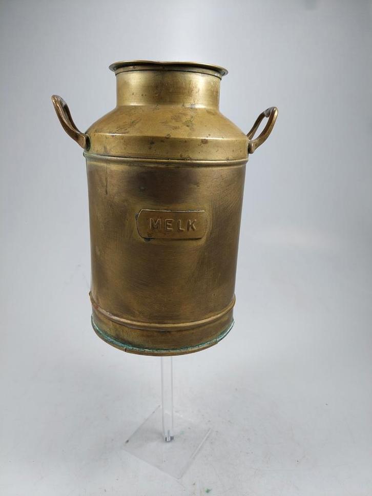 Oude Koperen Melkbus met Messing Grepen, Antiek en Kunst, Antiek | Koper en Brons, Ophalen of Verzenden