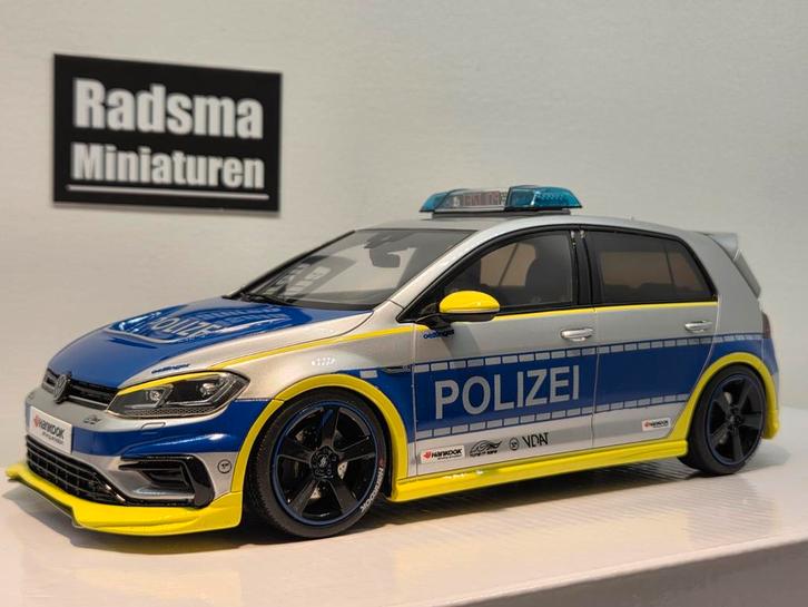 Volkswagen golf Mk7 R400 POLIZEI - 1:18 Ottomobile, Hobby en Vrije tijd, Modelauto's | 1:18, Nieuw, Auto, OttOMobile, Ophalen of Verzenden
