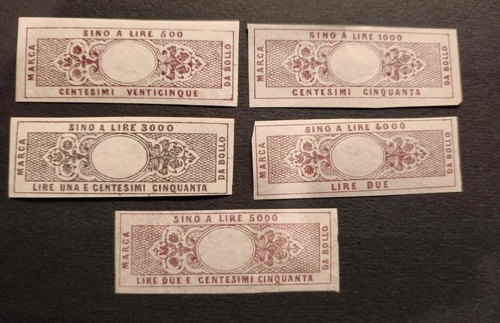 Italië Fiscale Zegels - CAV.316, Verzamelen, Overige Verzamelen, Ophalen of Verzenden