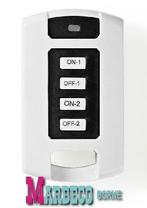 RF Smart Afstandsbediening, 2 Kanalen voor lampen, contacten, Nedis, Pc, Nieuw, Origineel