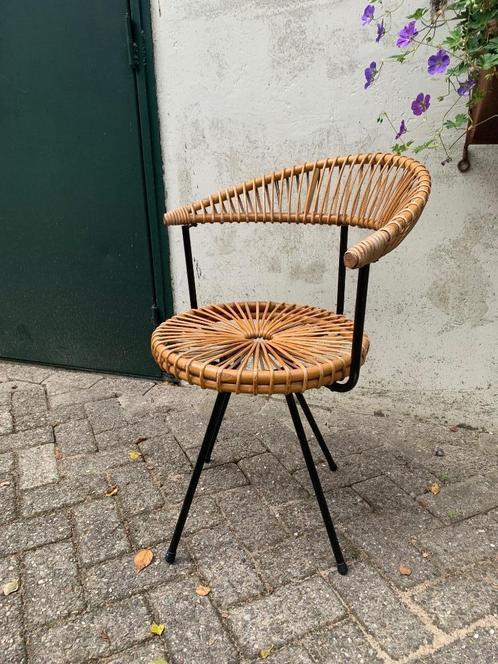 Rohe Noordwolde | Dirk van Sliedrecht | rotan stoel, Verzamelen, Retro, Huis en Inrichting, Ophalen