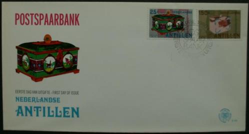 Nederlandse Antillen FDC E-130 - Postspaarbank, Postzegels en Munten, Postzegels | Eerstedagenveloppen, Onbeschreven, Rest van de wereld