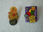 2 pins van carnaval brand bier met opdruk, Ophalen of Verzenden, Zo goed als nieuw, Carnaval, Accessoires