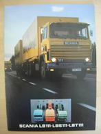 Scania LB111 LBS111 LBT111 Brochure 1976 – LB LBS LBT 111, Ophalen, Zo goed als nieuw, Overige merken, Scania