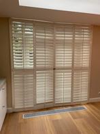 Houten Shutters - Wit - 5 deurdelen, Ophalen, Minder dan 100 cm, Wit, Zo goed als nieuw