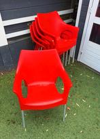 Kunststof binnen en buiten stoelen zeer stevig - Set van 5, Ophalen, Kunststof, Gebruikt, Vijf, Zes of meer stoelen