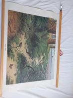 Schoolplaat Koekkoek - Op de Heide, Antiek en Kunst, Antiek | Schoolplaten, Ophalen