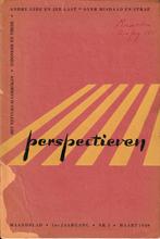 Perspectieven. Maandblad 16e jrg nr 3, maart 1949, Ophalen of Verzenden, 1940 tot 1960, Tijdschrift
