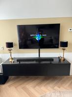 Tv meubel zwart 180 cm, Huis en Inrichting, Kasten | Televisiemeubels, 150 tot 200 cm, 25 tot 50 cm, Gebruikt, Ophalen