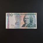 100 kronen Zweden #021, Postzegels en Munten, Bankbiljetten | Europa | Niet-Eurobiljetten, Verzenden, Overige landen, Los biljet