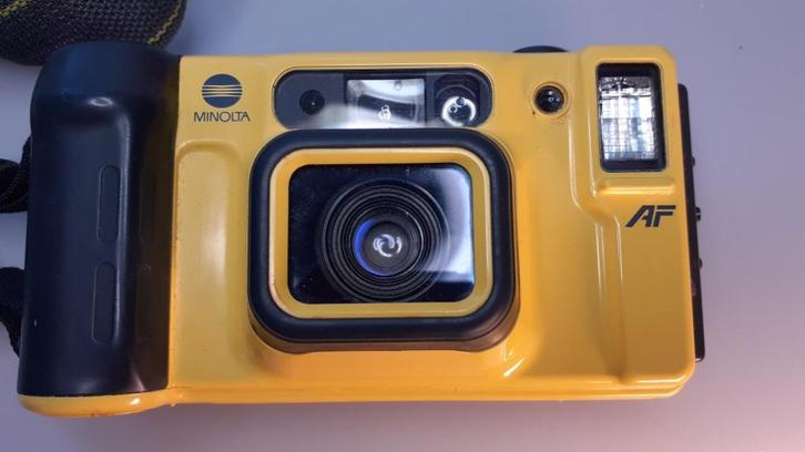Minolta Weathermatic 35DL, Audio, Tv en Foto, Fotocamera's Analoog, Zo goed als nieuw, Compact, Minolta, Ophalen