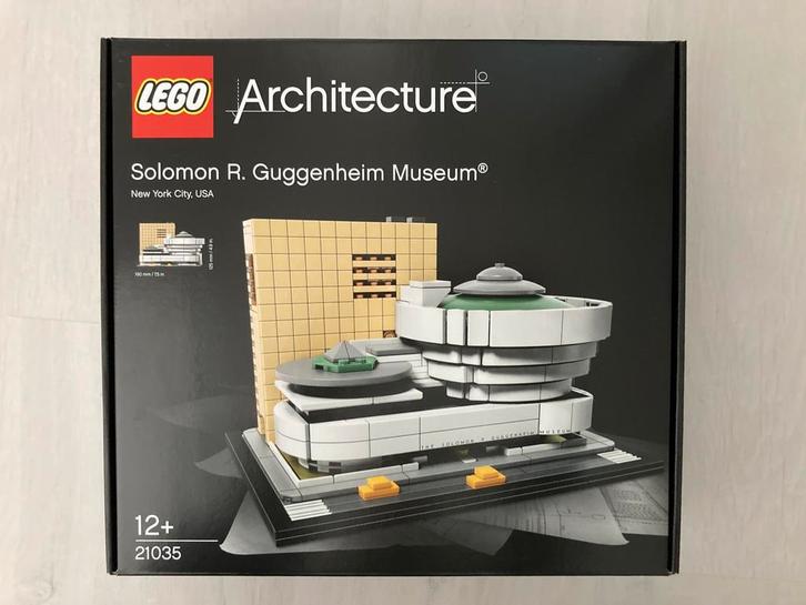 Te koop: Lego Architecture set 21035 Guggenheim Museum, Kinderen en Baby's, Speelgoed | Duplo en Lego, Nieuw, Lego, Complete set