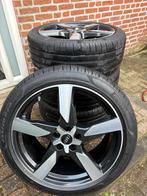 20 inch originele Audi A6 velgen + Pirelli banden 5x112, Ophalen, Gebruikt, 255 mm, Banden en Velgen