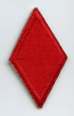 WO2 US 5th Infantry Division patch, Ophalen of Verzenden, Landmacht, Amerika, Embleem of Badge