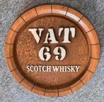 Reclame polyester bord VAT 69 Scotch Whisky., Verzamelen, Ophalen of Verzenden