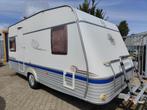 Nette Tec Travelking 460TDF fransbed en rondzit, Caravans en Kamperen, Caravans, Ringverwarming, T.E.C., Rondzit, Bedrijf