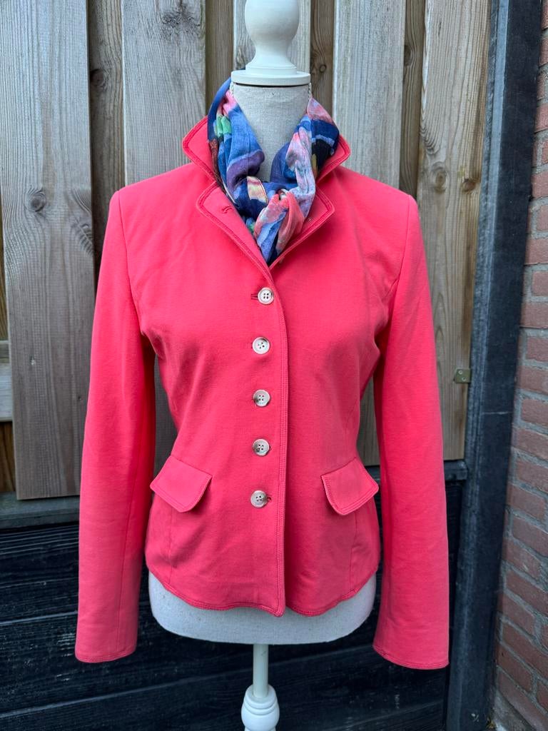 *B-Three* Heerlijk zomers Jasje Maat 40 Igst!, Kleding | Dames, Jasjes, Kostuums en Pakken, Maat 38/40 (M), Oranje, Ophalen of Verzenden