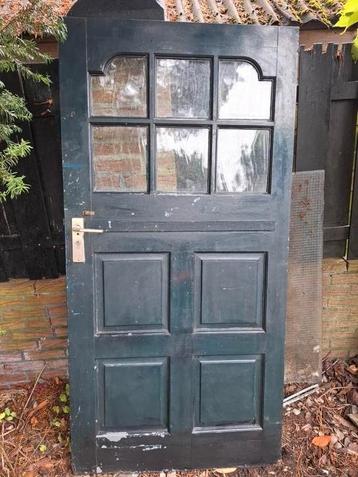 Buitendeur hardhout 85x1.72 cm  beschikbaar voor biedingen