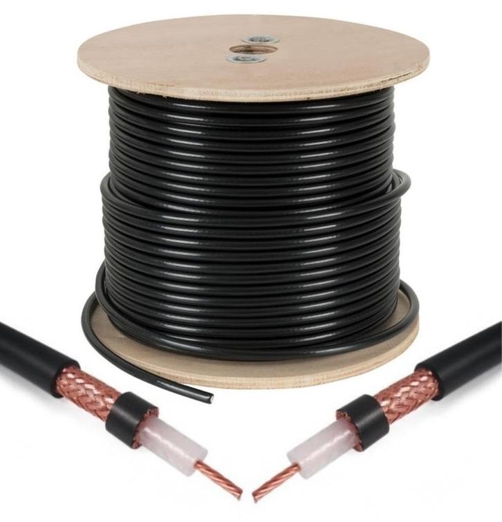 Coaxkabel RG 213 BX (100M), Auto diversen, Overige Auto diversen, Verzenden