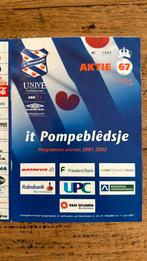 Programma Heerenveen-AZ 13 oktober 2001, Verzamelen, Sportartikelen en Voetbal, Gebruikt, Ophalen of Verzenden, AZ