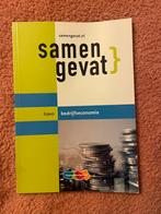 A. Maurer - havo Bedrijfseconomie samengevat, A. Maurer, HAVO, Ophalen of Verzenden, Zo goed als nieuw