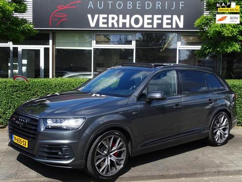 Audi Q7 SQ7 4.0 TDI SQ7 QUATTRO - PANORAMADAK - GRIJS KENTEK, Auto's, Bestelauto's, Bedrijf, Te koop, 4x4, ABS, Achteruitrijcamera
