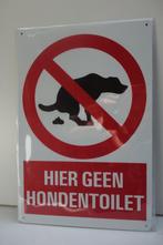 HONDEN  / EIGENAAR WAARSCHUWINGS BORD VOOR TUIN  EN OPRIT, Ophalen of Verzenden, Nieuw