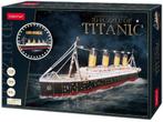 CubicFun: 3D Titanic LED, Ophalen of Verzenden, Minder dan 500 stukjes, Nieuw, Rubik's of 3D-puzzel