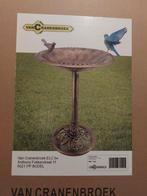 Vogelbad op voet - Nieuw in doos - Kunststof, Tuin en Terras, Vogelhuisjes en Vogelbaden, Ophalen of Verzenden, Nieuw