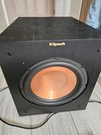Klipsch R-10SW subwoofer - 150W RMS - 32hz, Subwoofer, Zo goed als nieuw, 120 watt of meer, Ophalen