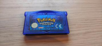 Pokemon Sapphire GBA Originele Cartridge beschikbaar voor biedingen