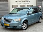 Chrysler Grand Voyager 3.8 V6 AUT 193 PK 7-ZITS LEDER/SCHUIF, Auto's, Chrysler, 450 kg, Gebruikt, Beige, Overige carrosserieën