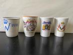4 Bekers - Koninklijk Huis / Nederland, Ophalen of Verzenden, Zo goed als nieuw, Nederland, Servies