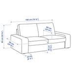 Bank 2/3 zits Kivik, Ophalen, Zo goed als nieuw, Tweepersoons