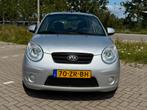 Kia Picanto 1.0 2008 Grijs X-tra - Airco, Auto's, Kia, Voorwielaandrijving, Stof, Zwart, 400 kg