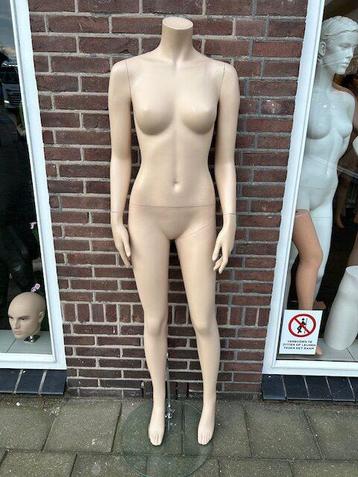 Hoofdloze etalagepoppen paspop mannequin etakagefiguur beschikbaar voor biedingen