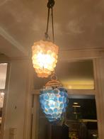 Vintage glazen druivenlamp, Ophalen of Verzenden, Gebruikt, Glas, 75 cm of meer