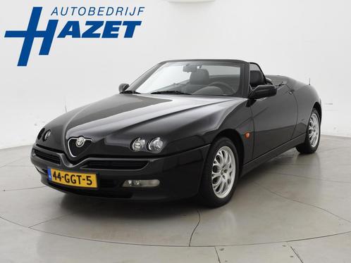 Alfa Romeo Spider 2.0-16V T.S. 155 PK + LEDER SPORTINTERIEUR, Auto's, Alfa Romeo, Bedrijf, Te koop, Spider, ABS, Airbags, Airconditioning