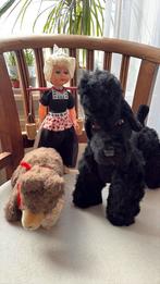 Vintage jaren 50-60 pop, teddies, Verzamelen, Beren en Cherished Teddies, Ophalen of Verzenden, Gebruikt, Stoffen beer, Overige merken