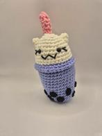 Bubble Tea Cat plush, Ophalen of Verzenden, Zo goed als nieuw, Haken