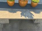 Tuintafel hardsteen, Tuin en Terras, Tuintafels, Ophalen, Gebruikt, Rechthoekig, Overige materialen