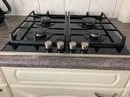 Bosch Inbouw 4-pits gas kookplaat ( gas op glas), Ophalen, Gebruikt, Minder dan 85 cm, 4 kookzones