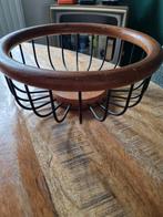 Vintage fruitschaal/vintage mand 70's, Ophalen of Verzenden, Zo goed als nieuw, Rond