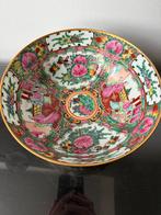 Prachtige grote Chinees Cantonees schaal, Ophalen of Verzenden